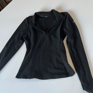 ALO Black Women's zip up Top